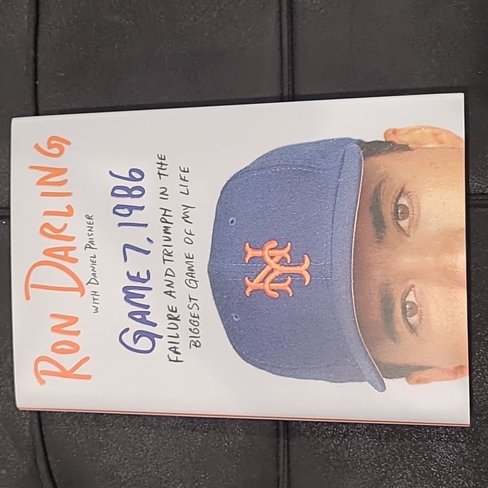 Autographed Ron Darling Game 7, 1986 Book